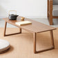 Sled Brown Solid Wood Rectangle Bedroom Modern 1 Coffee Table Clearhalo 'Coffee & Accent Tables' 'Coffee Tables' 'coffee_tables' 'furn' 'furn_coffee_tables' 'Furniture' 'Living Room Furniture' 7740962