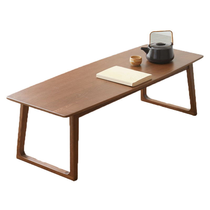 Sled Brown Solid Wood Rectangle Bedroom Modern 1 Coffee Table Clearhalo 'Coffee & Accent Tables' 'Coffee Tables' 'coffee_tables' 'furn' 'furn_coffee_tables' 'Furniture' 'Living Room Furniture' 7740965