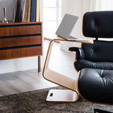 15.7" Tall Wood Bedroom Free-Form Coffee Table with Storage Shelf Clearhalo 'Coffee & Accent Tables' 'Coffee Tables' 'coffee_tables' 'furn' 'furn_coffee_tables' 'Furniture' 'Living Room Furniture' 7740994