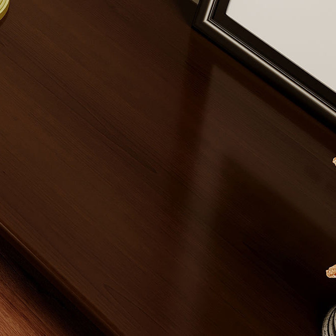 Solid Wood Mid-Century Modern Rectangle Brown Coffee Table with Storage Drawers Clearhalo 'Coffee & Accent Tables' 'Coffee Tables' 'coffee_tables' 'furn' 'furn_coffee_tables' 'Furniture' 'Living Room Furniture' 7741014