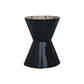 No Distressing Plastic Pedestal Modern Round 1 Coffee Table for Bedroom 14"L x 14"W x 18"H Black Clearhalo 'Coffee & Accent Tables' 'Coffee Tables' 'coffee_tables' 'furn' 'furn_coffee_tables' 'Furniture' 'Living Room Furniture' 7741091