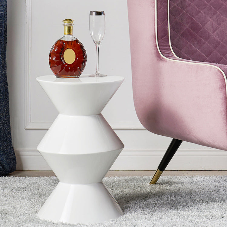 No Distressing Plastic Pedestal Modern Round 1 Coffee Table for Bedroom Clearhalo 'Coffee & Accent Tables' 'Coffee Tables' 'coffee_tables' 'furn' 'furn_coffee_tables' 'Furniture' 'Living Room Furniture' 7741092