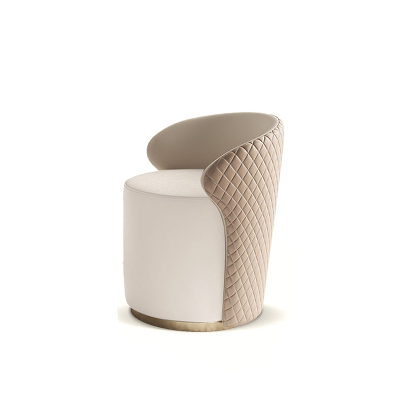 Glam leisteen make -upkruidtafel ontlasting in beige met 57 "hoge spiegel