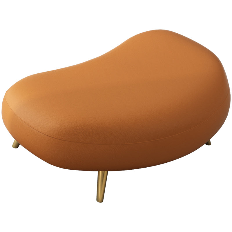 Hedendaagse vaste kleur hellende arm gebogen bank voor woonkamer