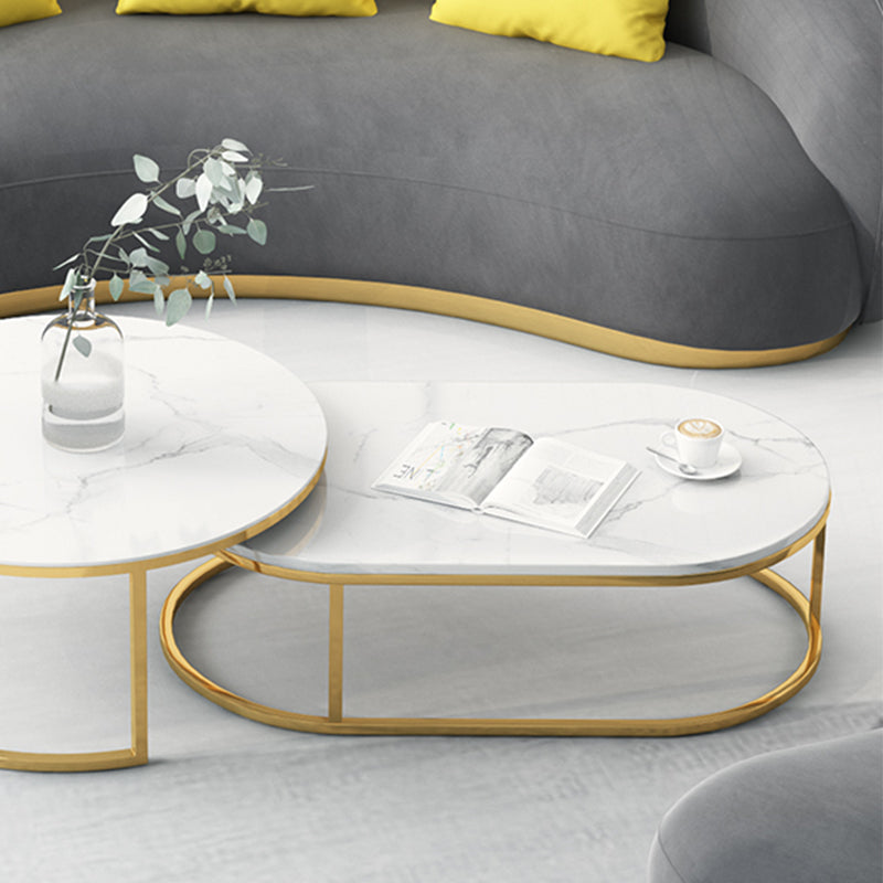 Hedendaagse vaste kleur hellende arm gebogen bank voor woonkamer