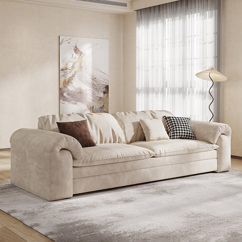 Contemporary 31.5" W Futon Sofa Bed Upholstered Sleeper Sofa Clearhalo 'furn' 'furn_futons' 'Furniture' 'Futons & Daybeds' 'Futons' 'Living Room Furniture' 7742046