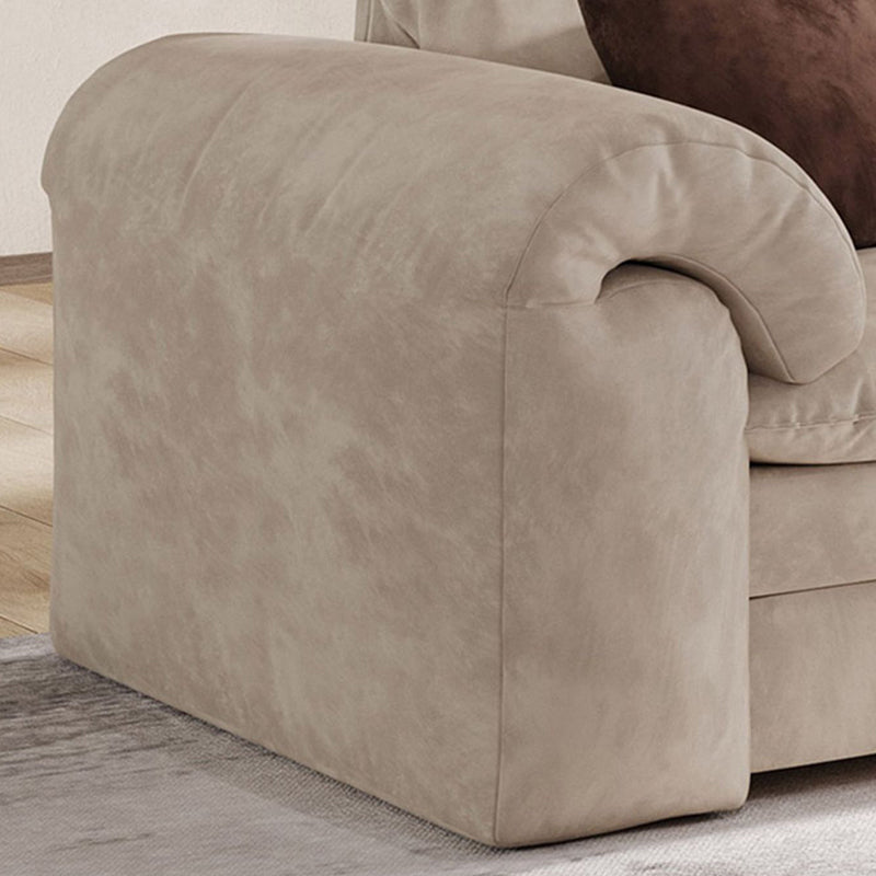 Contemporary 31.5" W Futon Sofa Bed Upholstered Sleeper Sofa Clearhalo 'furn' 'furn_futons' 'Furniture' 'Futons & Daybeds' 'Futons' 'Living Room Furniture' 7742055