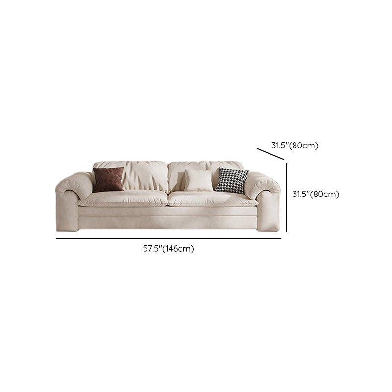 Contemporary 31.5" W Futon Sofa Bed Upholstered Sleeper Sofa Clearhalo 'furn' 'furn_futons' 'Furniture' 'Futons & Daybeds' 'Futons' 'Living Room Furniture' 7742058