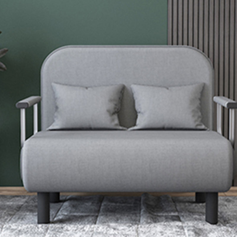 Removable Cushions Sleeper Sofa Contemporary Square Arms Sofa Bed Clearhalo 'furn' 'furn_futons' 'Furniture' 'Futons & Daybeds' 'Futons' 'Living Room Furniture' 7742130