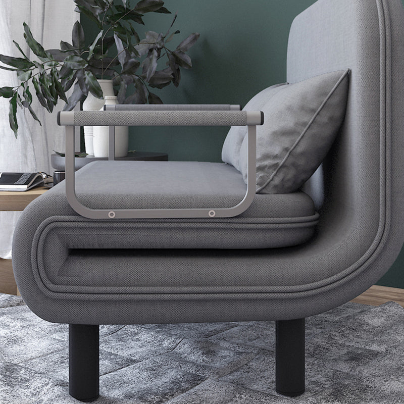 Removable Cushions Sleeper Sofa Contemporary Square Arms Sofa Bed Clearhalo 'furn' 'furn_futons' 'Furniture' 'Futons & Daybeds' 'Futons' 'Living Room Furniture' 7742134