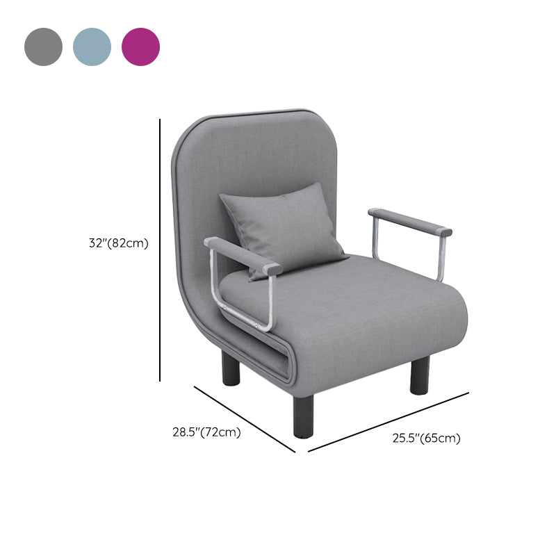 Removable Cushions Sleeper Sofa Contemporary Square Arms Sofa Bed Clearhalo 'furn' 'furn_futons' 'Furniture' 'Futons & Daybeds' 'Futons' 'Living Room Furniture' 7742144