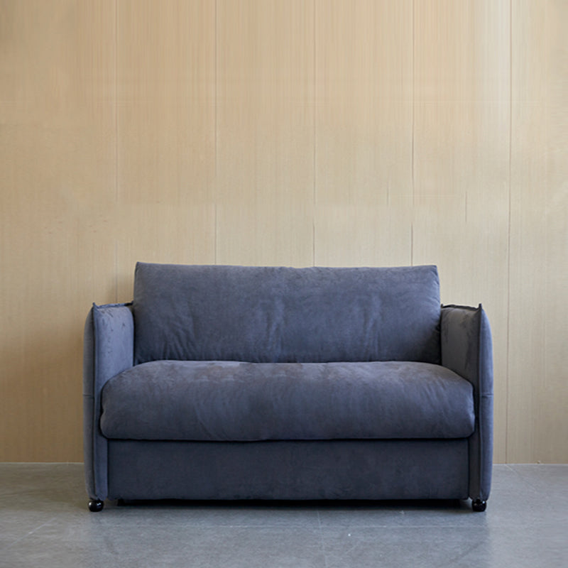 Canapé-lit en cuir en faux cuir moderne canapé-lit de futon amovible