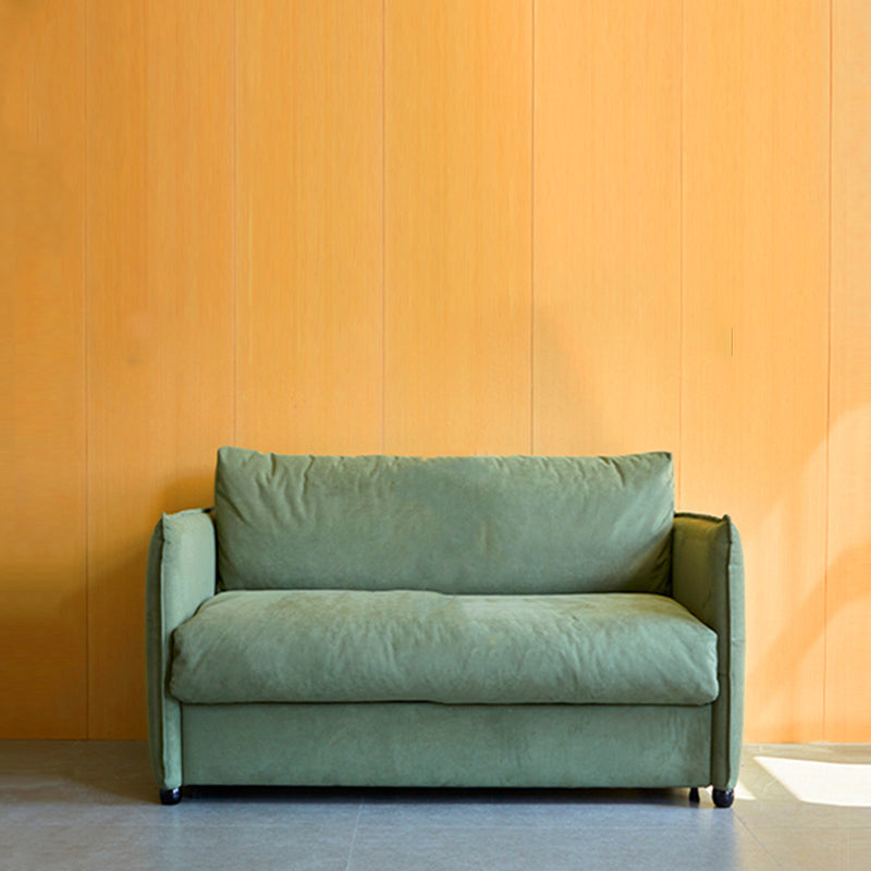 Sofá de cuero moderno sofá de cuero para tapicería extraholección de sofá cama