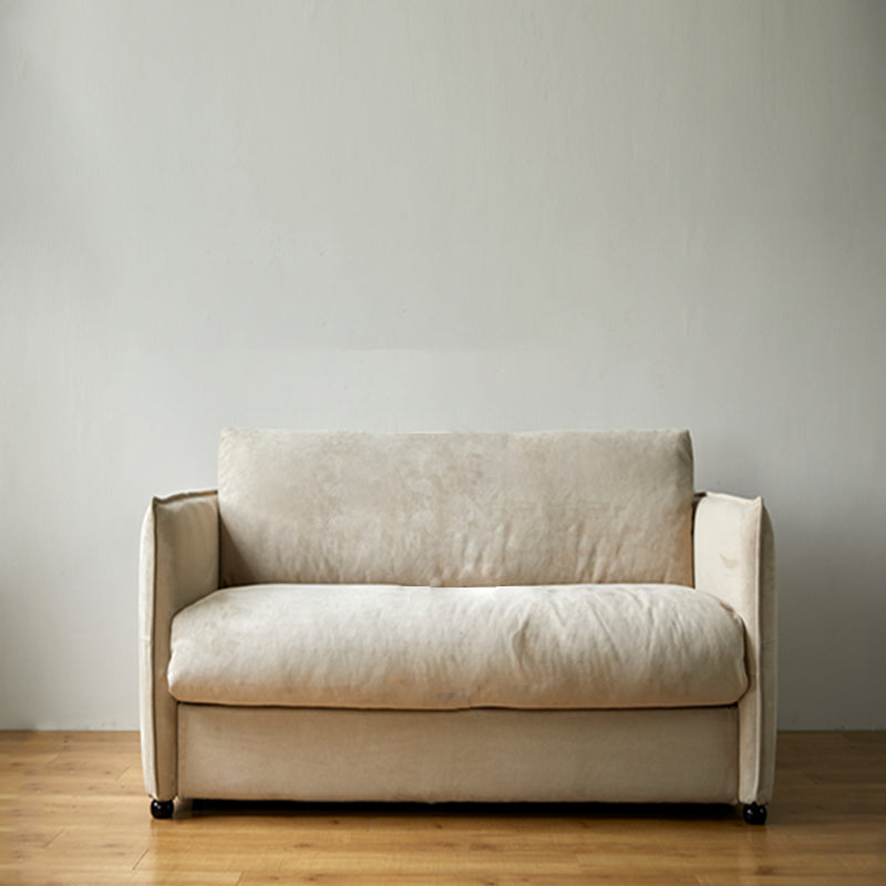 Moderne faux lederen slaper bank verwijderbare bekleding futon sofa bed