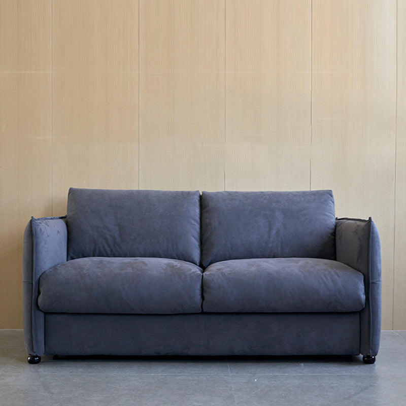 Moderne faux lederen slaper bank verwijderbare bekleding futon sofa bed