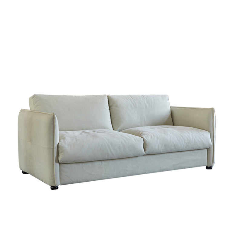 Moderne faux lederen slaper bank verwijderbare bekleding futon sofa bed