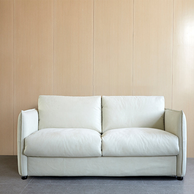 Moderne faux lederen slaper bank verwijderbare bekleding futon sofa bed