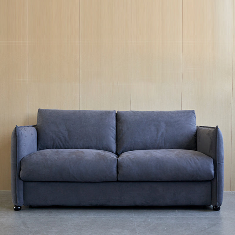 Canapé-lit en cuir en faux cuir moderne canapé-lit de futon amovible