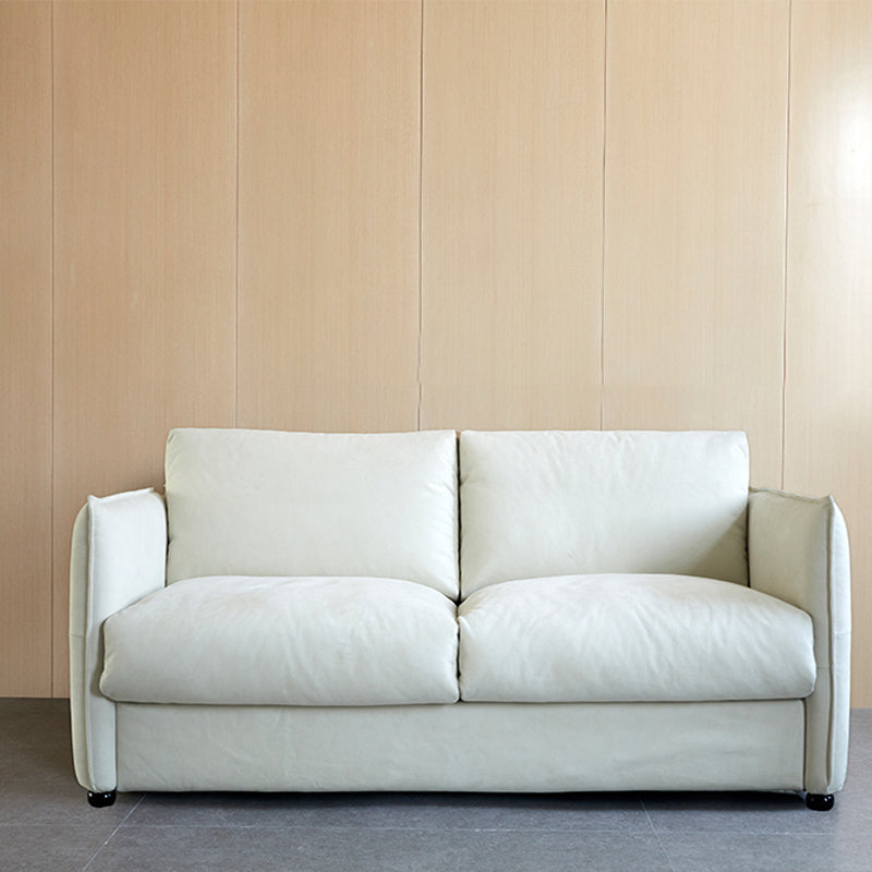 Moderne faux lederen slaper bank verwijderbare bekleding futon sofa bed