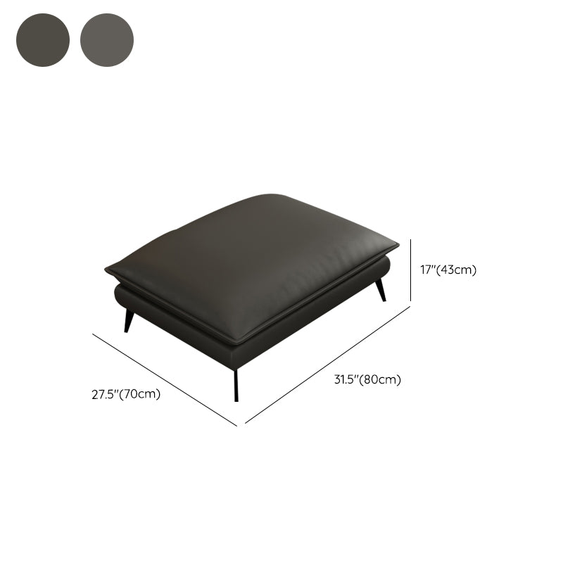 Modern Pillowed Back Cushions Black Sectional Flared Arm Chesterfield Sectional Clearhalo 'furn' 'furn_sectionals' 'Furniture' 'Living Room Furniture' 'Sectionals' 7742392