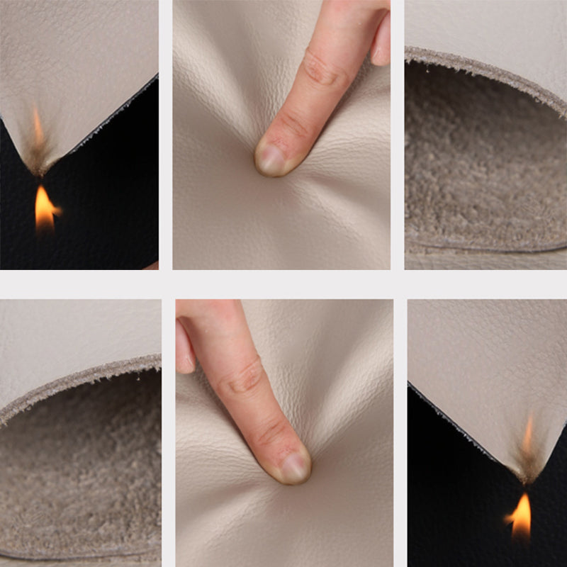 Modern Genuine Leather Sectional Sofa, Pillow Top Arm Sectional Sofa Clearhalo 'furn' 'furn_sectionals' 'Furniture' 'Living Room Furniture' 'Sectionals' 7742412