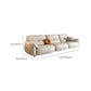 Modern Genuine Leather Sectional Sofa, Pillow Top Arm Sectional Sofa Clearhalo 'furn' 'furn_sectionals' 'Furniture' 'Living Room Furniture' 'Sectionals' 7742419