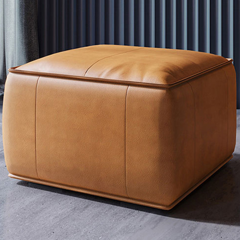 Servels per braccio quadrato moderno, divano sezionale in pelle genuina