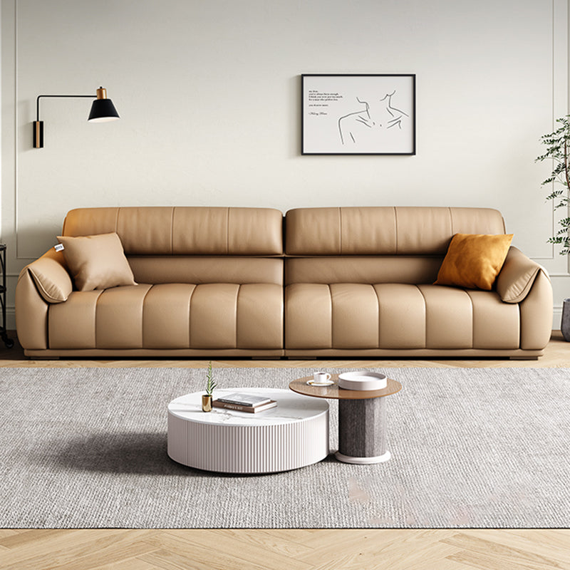 Contemporary Sectional with Pillow Top Arm Living Room Sectional sofa Clearhalo 'furn' 'furn_sectionals' 'Furniture' 'Living Room Furniture' 'Sectionals' 7742468