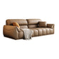 Contemporary Sectional with Pillow Top Arm Living Room Sectional sofa 3-Seater Sofa Genuine Leather Clearhalo 'furn' 'furn_sectionals' 'Furniture' 'Living Room Furniture' 'Sectionals' 7742469