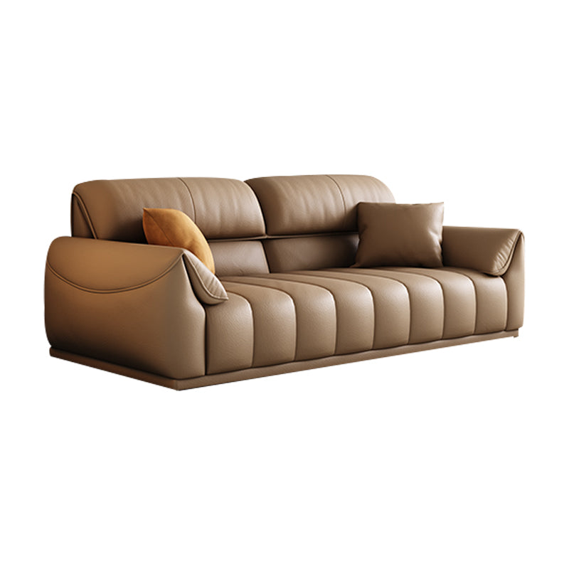 Contemporary Sectional with Pillow Top Arm Living Room Sectional sofa Clearhalo 'furn' 'furn_sectionals' 'Furniture' 'Living Room Furniture' 'Sectionals' 7742472