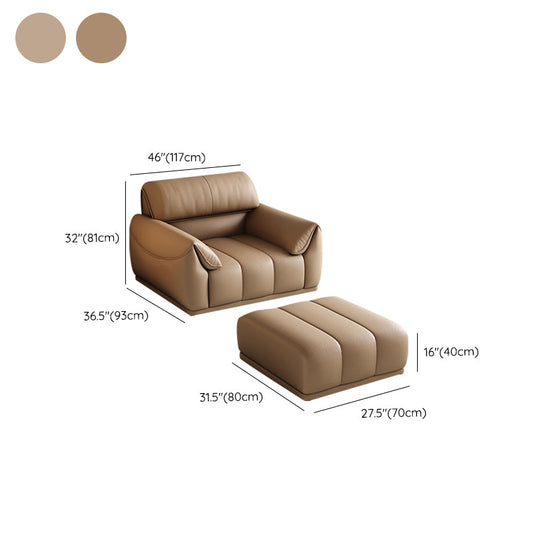 Contemporary Sectional with Pillow Top Arm Living Room Sectional sofa Clearhalo 'furn' 'furn_sectionals' 'Furniture' 'Living Room Furniture' 'Sectionals' 7742482