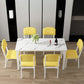 Modern Rectangular Dining Table Wooden Tabletop for Living Room Clearhalo 'Dining Tables & Seating' 'Dining Tables' 'dining_table' 'furn' 'furn_dining_table' 'Furniture' 'Kitchen & Dining Furniture' 7747104