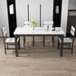 Modern Rectangular Dining Table Wooden Tabletop for Living Room Clearhalo 'Dining Tables & Seating' 'Dining Tables' 'dining_table' 'furn' 'furn_dining_table' 'Furniture' 'Kitchen & Dining Furniture' 7747105