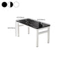 Modern Rectangular Dining Table Wooden Tabletop for Living Room Clearhalo 'Dining Tables & Seating' 'Dining Tables' 'dining_table' 'furn' 'furn_dining_table' 'Furniture' 'Kitchen & Dining Furniture' 7747108