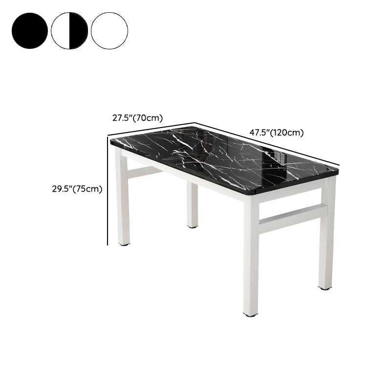 Modern Rectangular Dining Table Wooden Tabletop for Living Room Clearhalo 'Dining Tables & Seating' 'Dining Tables' 'dining_table' 'furn' 'furn_dining_table' 'Furniture' 'Kitchen & Dining Furniture' 7747108