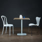 Modern Square Dining Table Wood Tabletop with Steel Pedestal Base Clearhalo 'Dining Tables & Seating' 'Dining Tables' 'dining_table' 'furn' 'furn_dining_table' 'Furniture' 'Kitchen & Dining Furniture' 7747147
