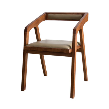 椅子付きの現代的なスタイルの長方形の堅実な木製ダイニングテーブル