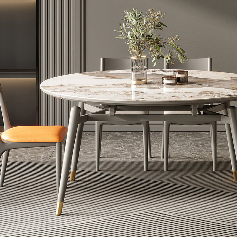 1/5/7 Piece Contemporary Dining Room Table and Chair Set for Home Clearhalo 'Dining Room Sets' 'Dining Tables & Seating' 'dining_room_set' 'furn' 'furn_dining_room_set' 'Furniture' 'Kitchen & Dining Furniture' 7747438