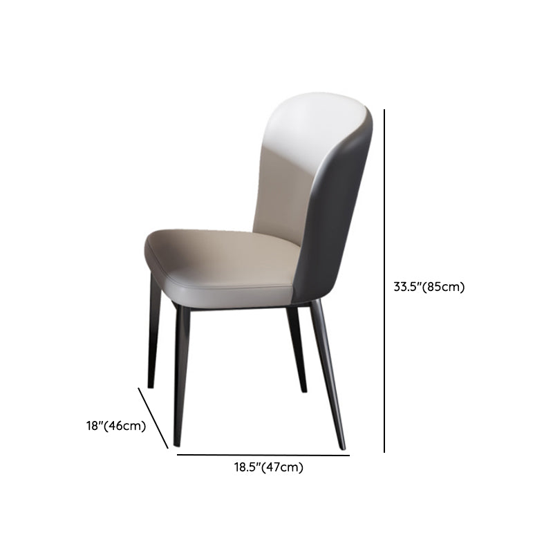 現代的な長方形の焼結された石のトップメタルベースダイニングテーブルセット