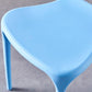 Zeitgenössischer Indoor-Außen-Plastik Open Back Stapel Dining Side Stuhl