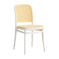 Contemporary Indoor Plastic Open Back Stackable Dining Side Chair Clearhalo 'Dining Chairs' 'Dining Tables & Seating' 'dining_chair' 'furn' 'furn_dining_chair' 'Furniture' 'Kitchen & Dining Furniture' 7747917