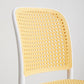 Contemporary Indoor Plastic Open Back Stackable Dining Side Chair Clearhalo 'Dining Chairs' 'Dining Tables & Seating' 'dining_chair' 'furn' 'furn_dining_chair' 'Furniture' 'Kitchen & Dining Furniture' 7747919