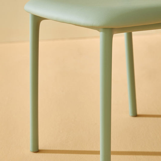 Sillas de comedor sin brazos modernas sillas de comedor de plástico para comedor para comedor