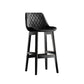 Contemporary Solid Wood Legs Faux Leather Indoor Bar Stools with Footrest Clearhalo 'Bar Furniture' 'Bar Stools' 'bar_stools' 'furn' 'furn_bar_stools' 'Furniture' 'Kitchen & Dining Furniture' 7748277
