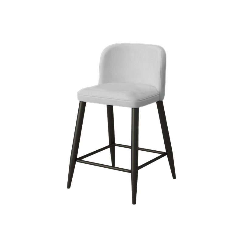 Moderni sgabelli da bar in fico rombina con poggiapiedi con poggiapiedi