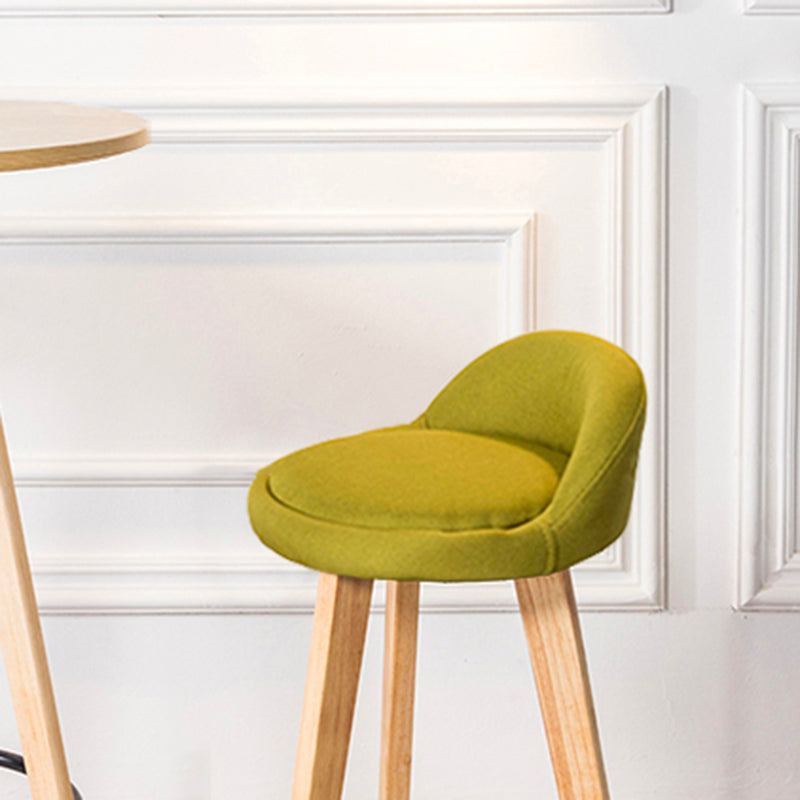 1/3 Pieces Modern Style Solid Wood Round Pub Table with High Stools