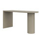Indoor Contemporary Solid Wood Double pedestal Bar Dining Table Khaki Without Chairs Clearhalo 'Bar Furniture' 'Bar Tables' 'bar_tables' 'furn' 'furn_bar_tables' 'Furniture' 'Kitchen & Dining Furniture' 7749218