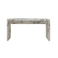 Contemporary Living Room Rectangle Double pedestal Bar Dining Table Gray-White Without Chairs Clearhalo 'Bar Furniture' 'Bar Tables' 'bar_tables' 'furn' 'furn_bar_tables' 'Furniture' 'Kitchen & Dining Furniture' 7749249