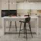 Contemporary Living Room Rectangle Double pedestal Bar Dining Table Clearhalo 'Bar Furniture' 'Bar Tables' 'bar_tables' 'furn' 'furn_bar_tables' 'Furniture' 'Kitchen & Dining Furniture' 7749251