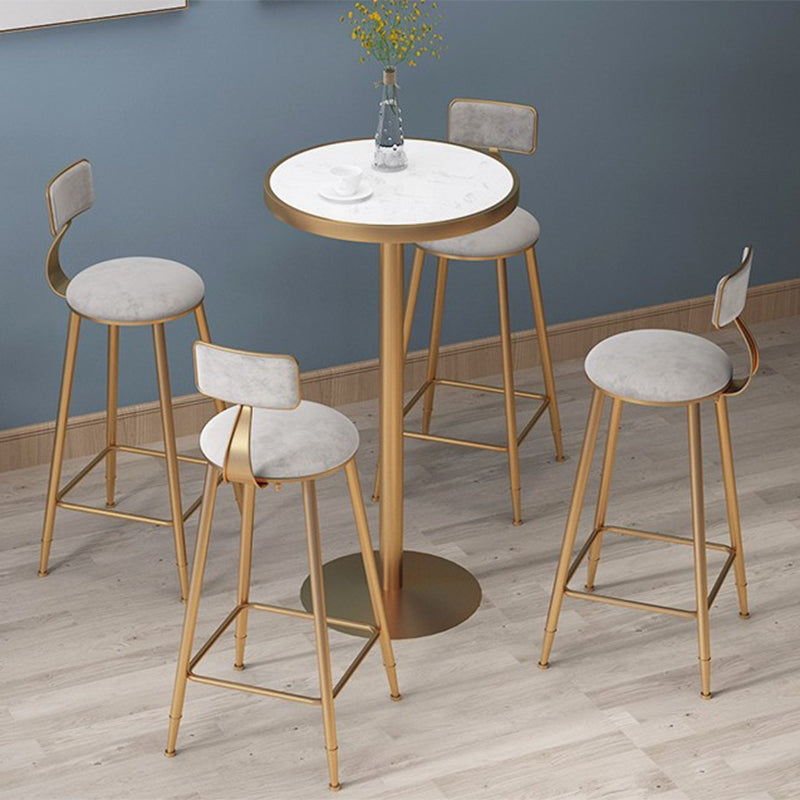 Hedendaagse stijl 1/2/5 stuks Stone Bar Table Set voor woonkamer